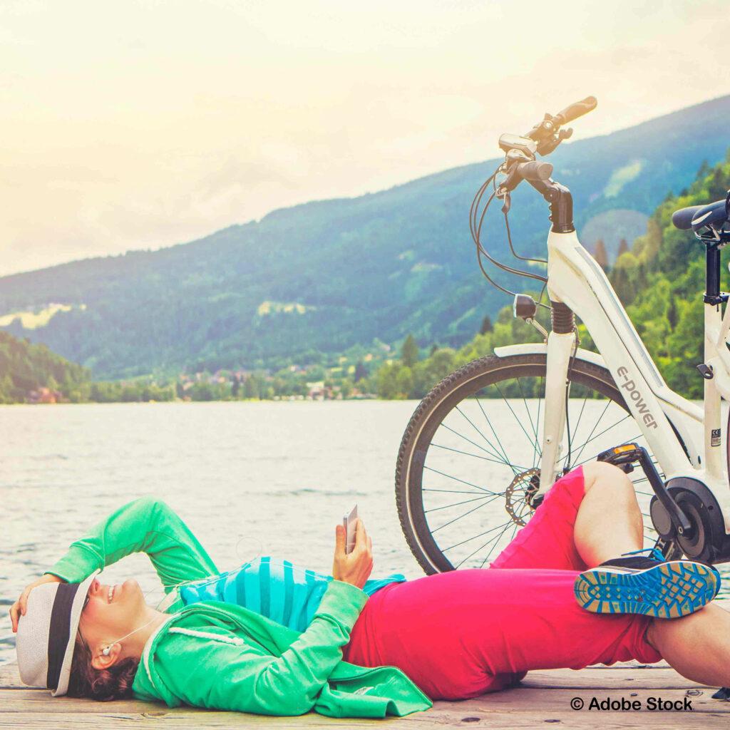 E-Bike-Verleih am Attersee