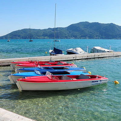 Bootsverleih in Attersee am Attersee